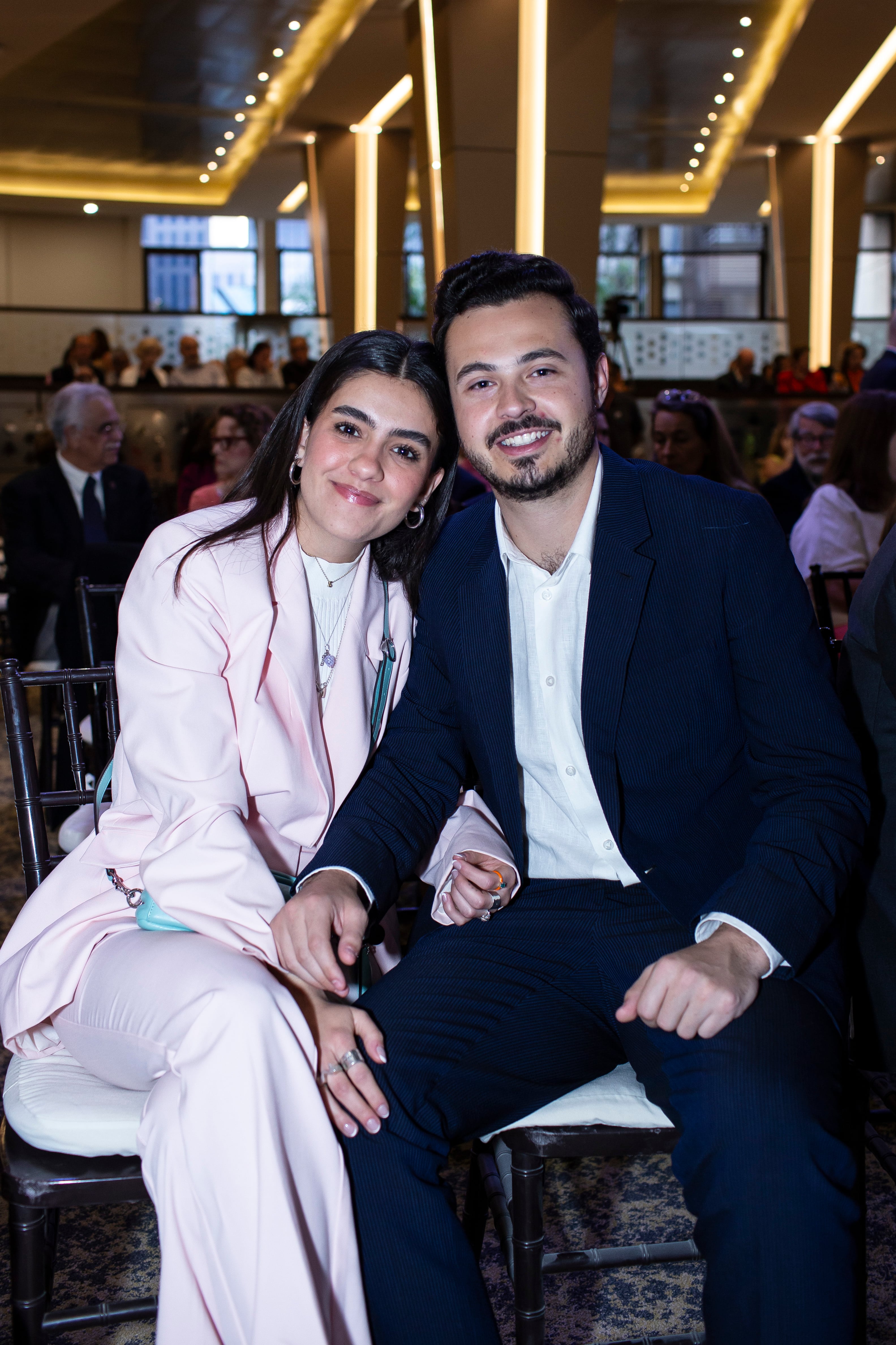 María Renée Cantú y Santiago Harp. (Foto: Esteban Torreblanca)