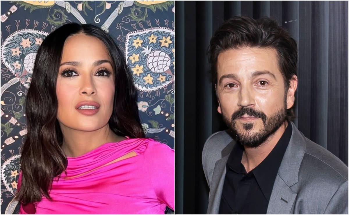 Salma Hayek celebra la nominación de Diego Luna en los Golden Globes