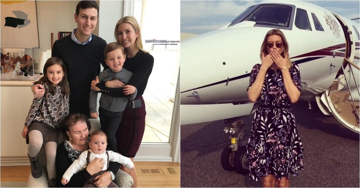La familia de Ivanka Trump, heredera de Donald Trump 