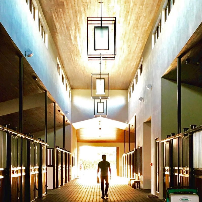 Eugenio Garza Pérez en la finca "El MIlagro" / Foto: Instagram