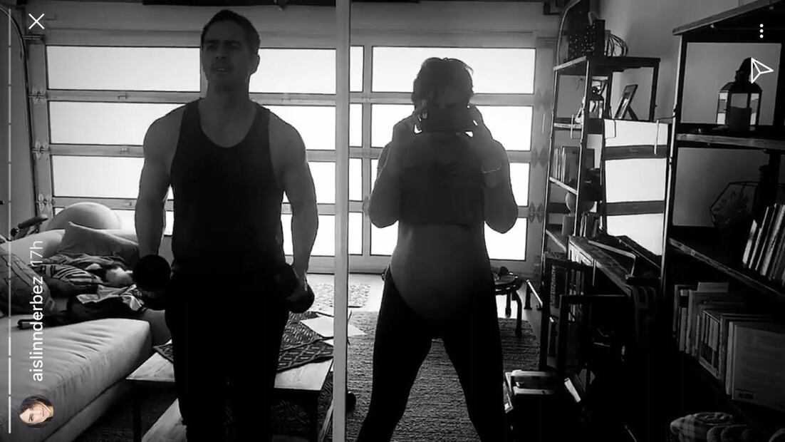 FOTOS: Así se prepara Aislinn Derbez para el nacimiento de su bebé