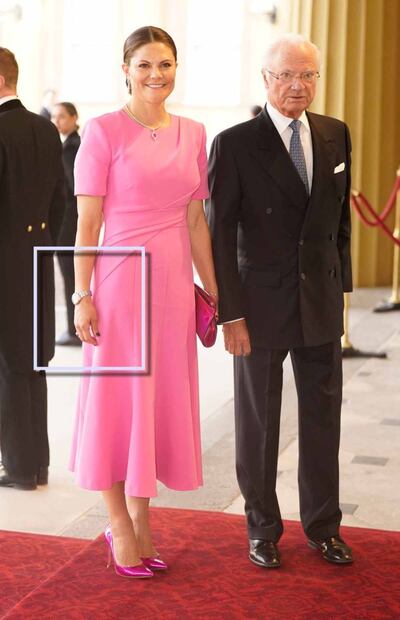 La princesa Victoria de Suecia, la más rockera con uñas negras