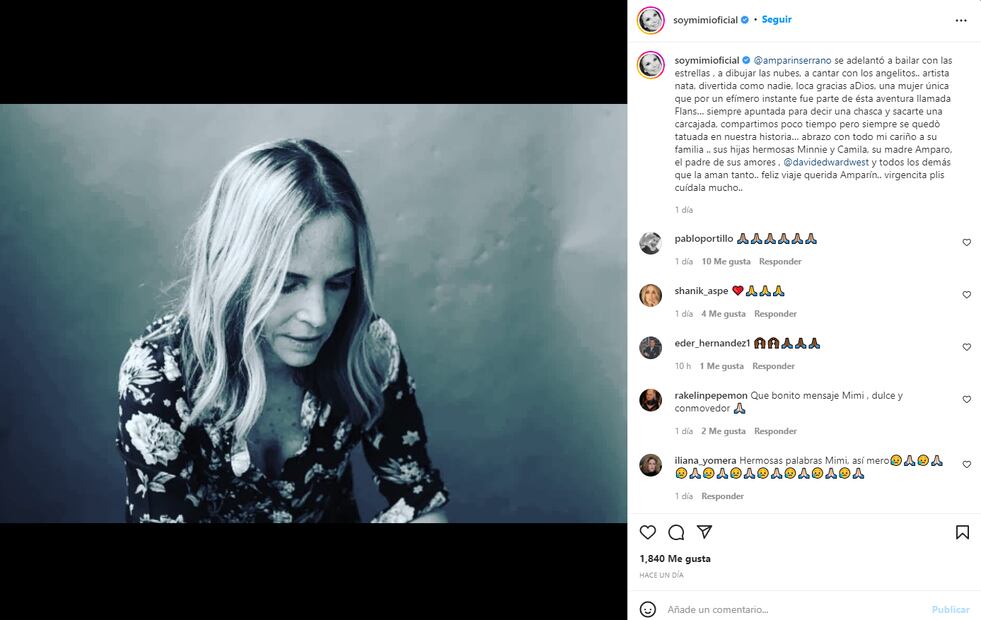 Integrantes de Flans y otras celebridades que despidieron a Amparín Serrano