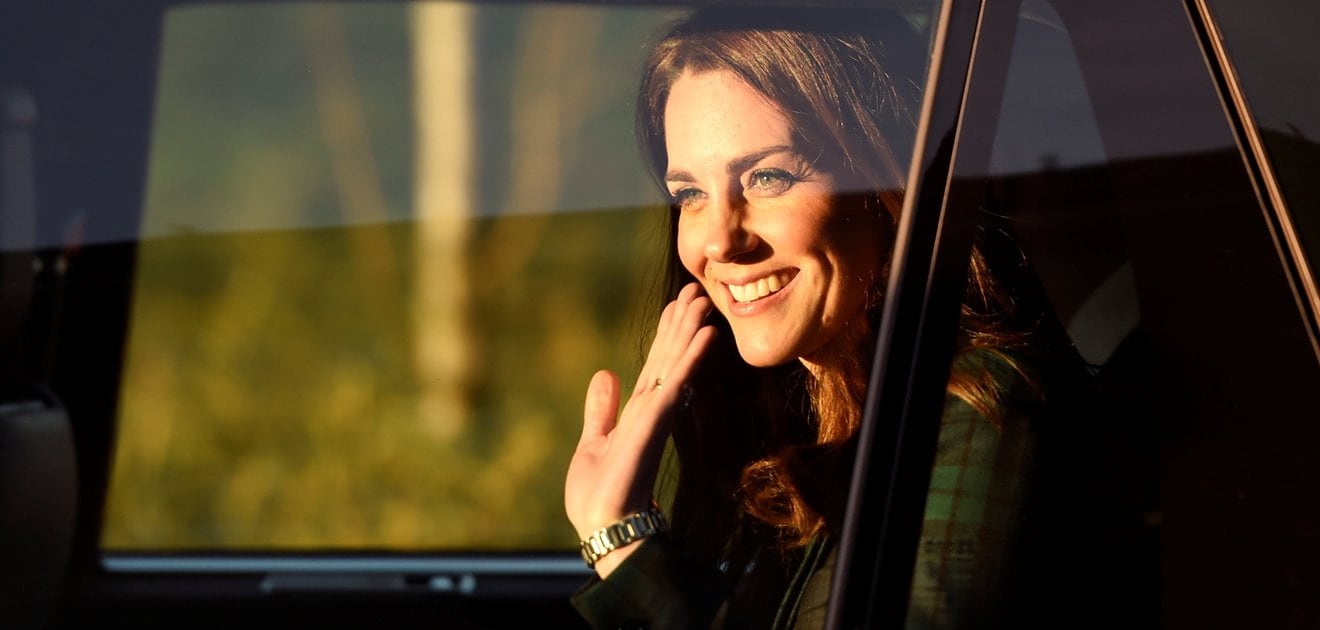 Kate Middleton utilizó unos aretes que fueron de Diana de Gales en su visita a Escocia