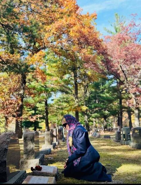 Madonna visitó el cementerio de Michigan / Foto: Instagram