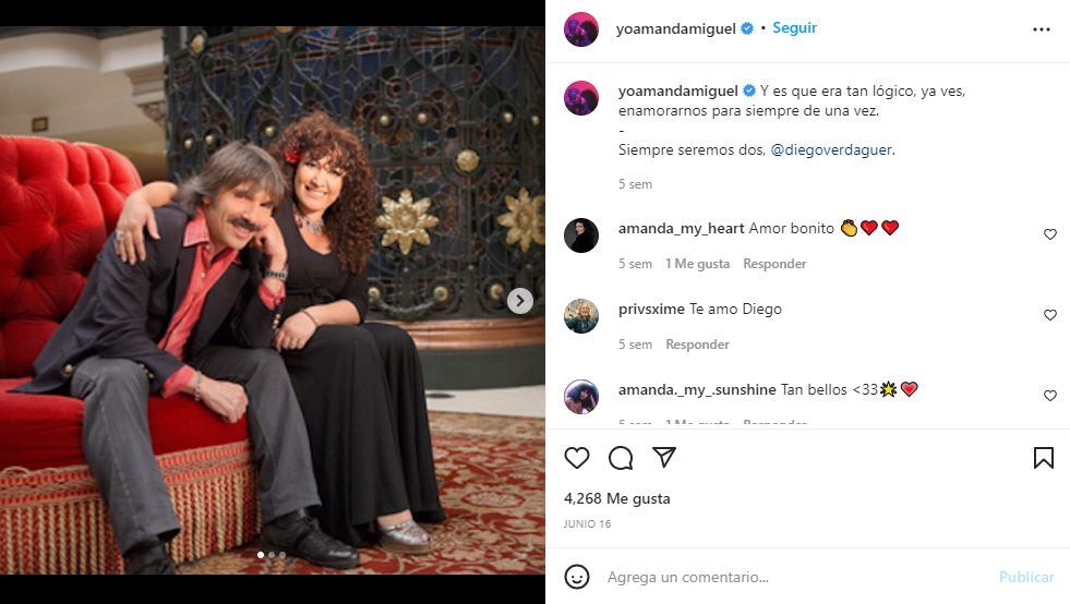 Amanda Miguel reaparece y dice que habla con Diego Verdaguer