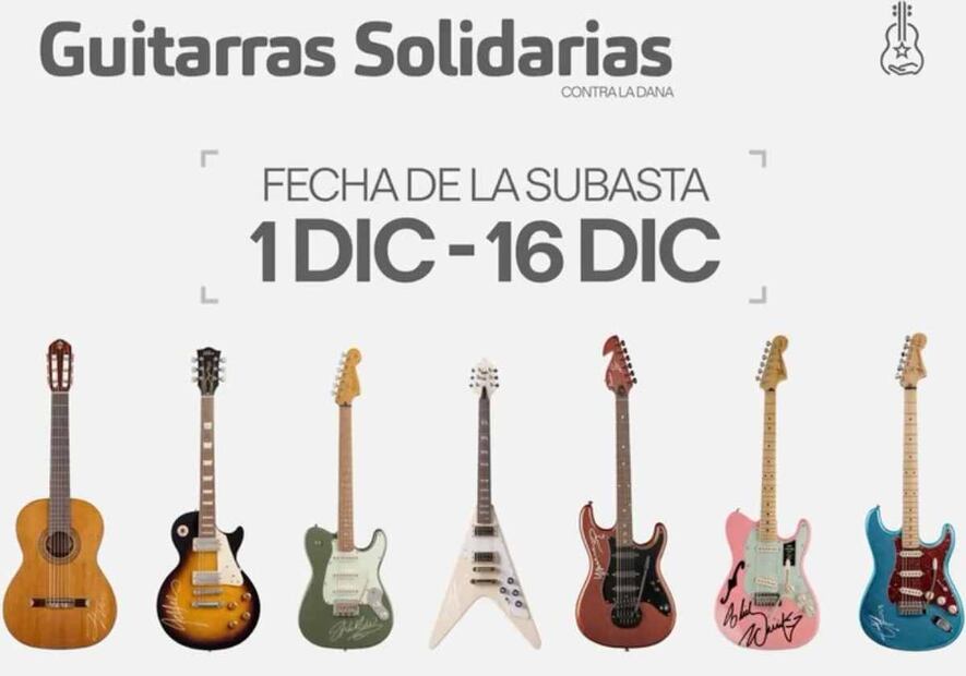 La iniciativa Guitarras Solidarias, en la que participa Amaia Montero, busca ayudar a damnificados por la DANA en España / Foto: Instagram