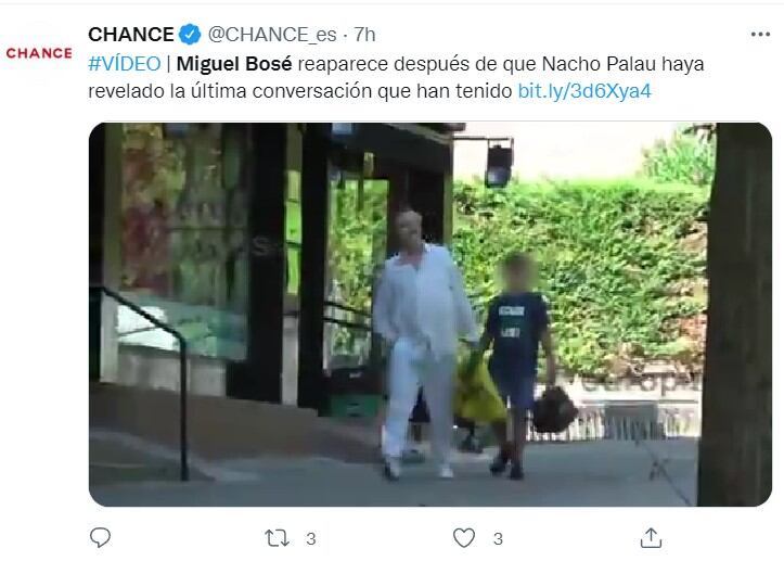 El sorprendente cambio de Miguel Bosé