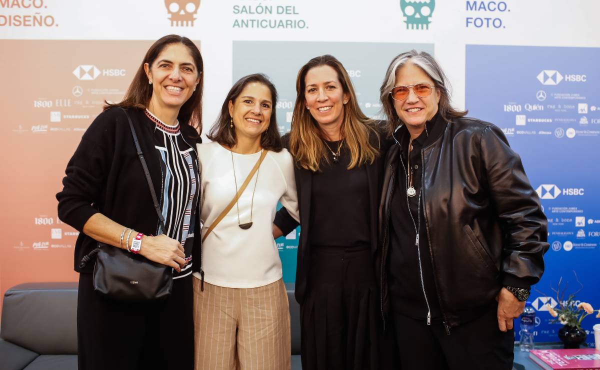 Gabriela Hank, Samantha Teuscher, Laura Laviada y Michelle Fastlicht / Foto: Esteban Torreblanca