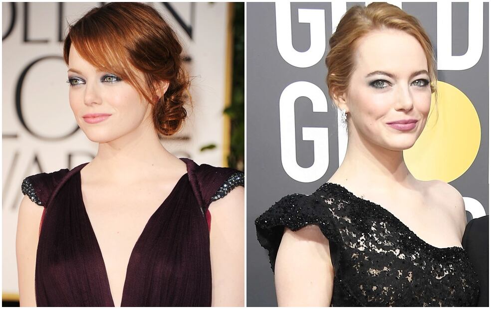 FOTO: Antes y después de los famosos en los Golden Globes