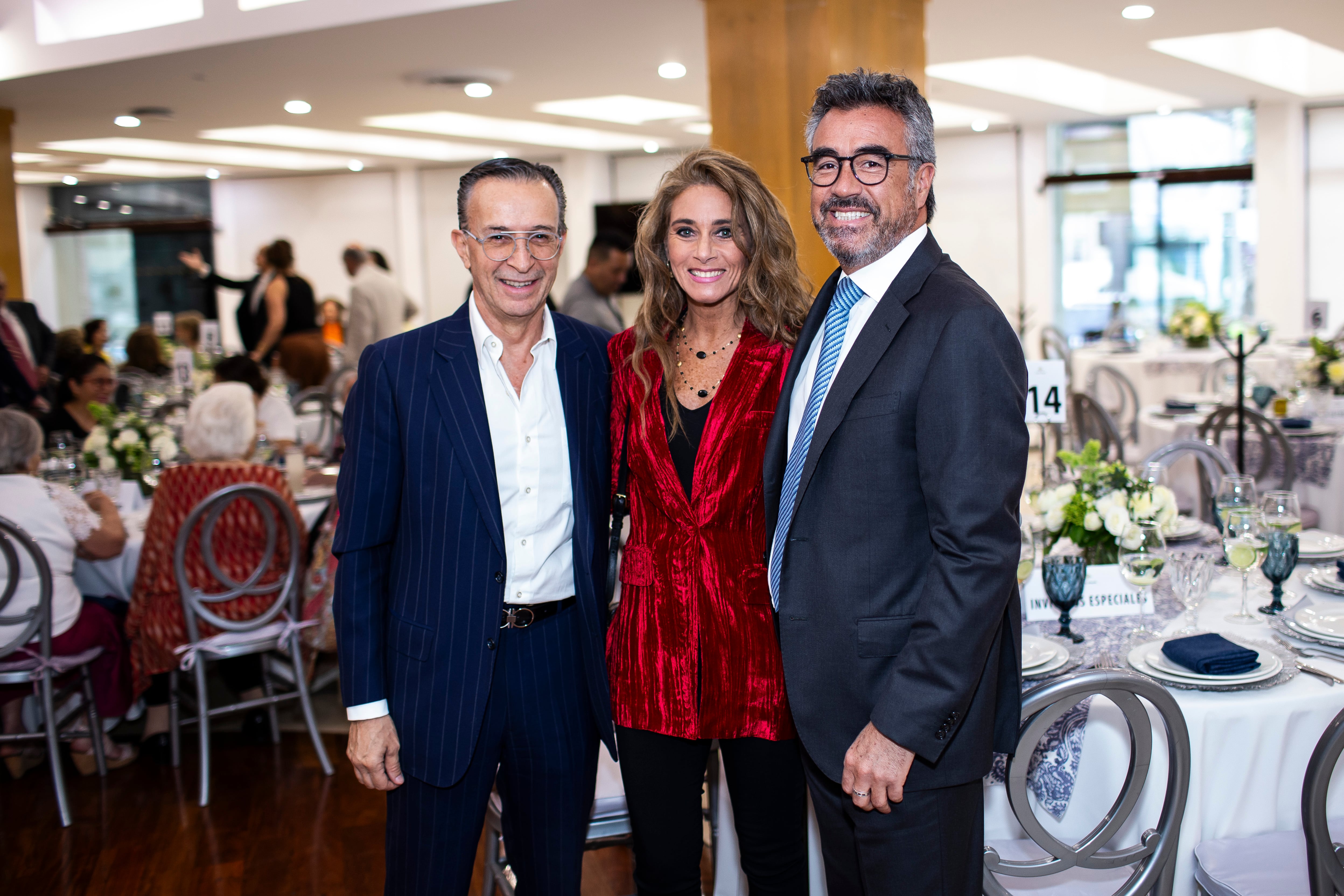 Carlos Levy, Sissi Harp y Francisco Ricalde. (Foto: Esteban Torreblanca)