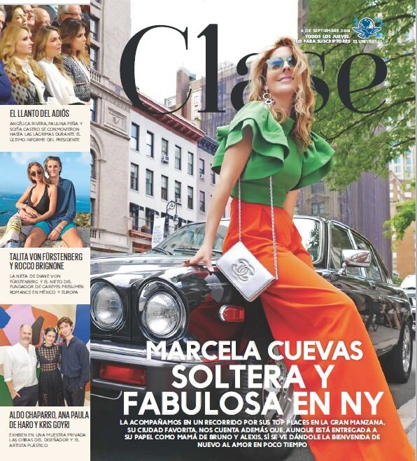 Marcela Cuevas soltera y fabulosa en Nueva York 