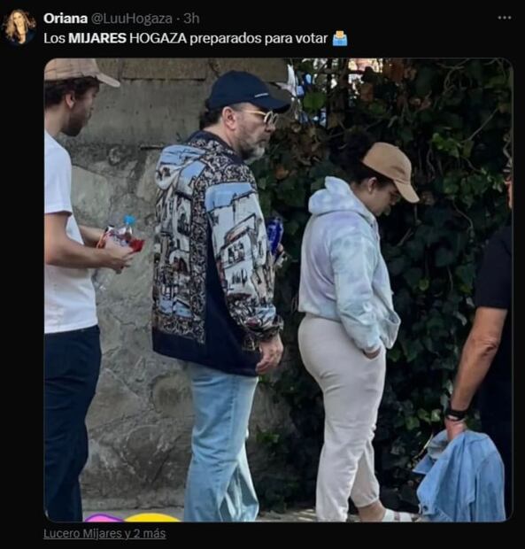 Manuel Mijares con sus hijos, Lucerito y José Manuel / Redes sociales