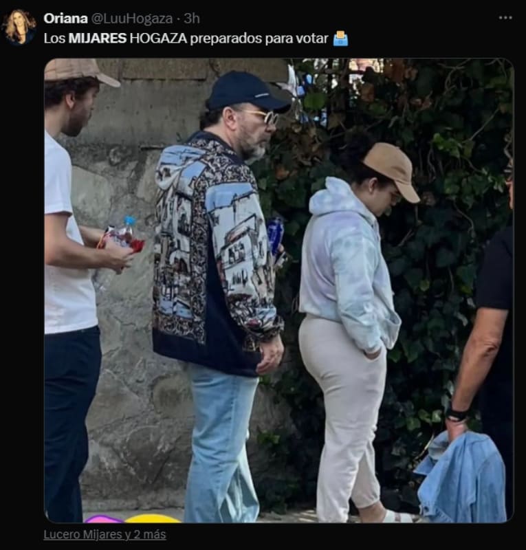 Manuel Mijares con sus hijos, Lucerito y José Manuel / Redes sociales