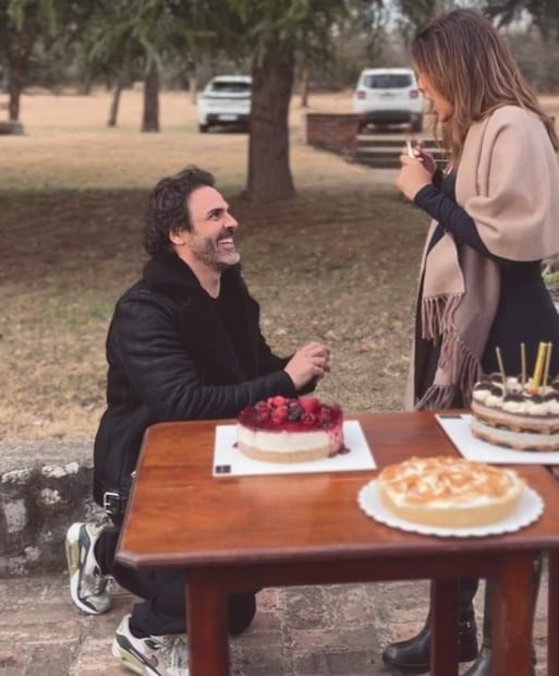 Pepe Díaz sorprendió a su novia con una dulce propuesta / Foto: Instagram @pepediago