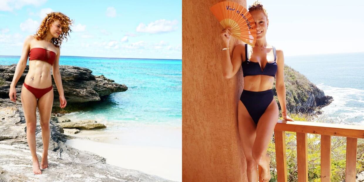 Daniela Magún y su abdomen de infarto 