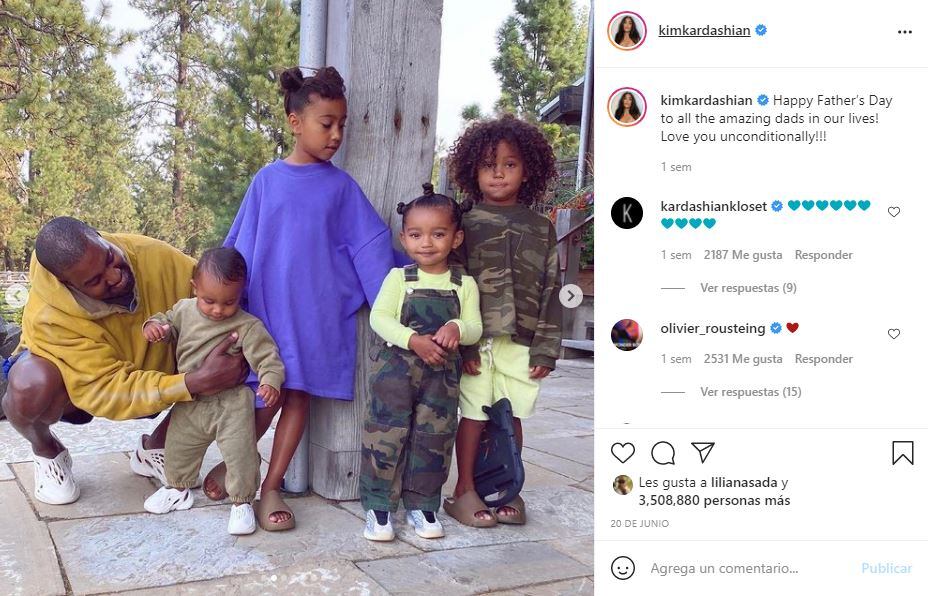 Kanye West visita Oaxaca con los hijos que tiene con Kim Kardashian
