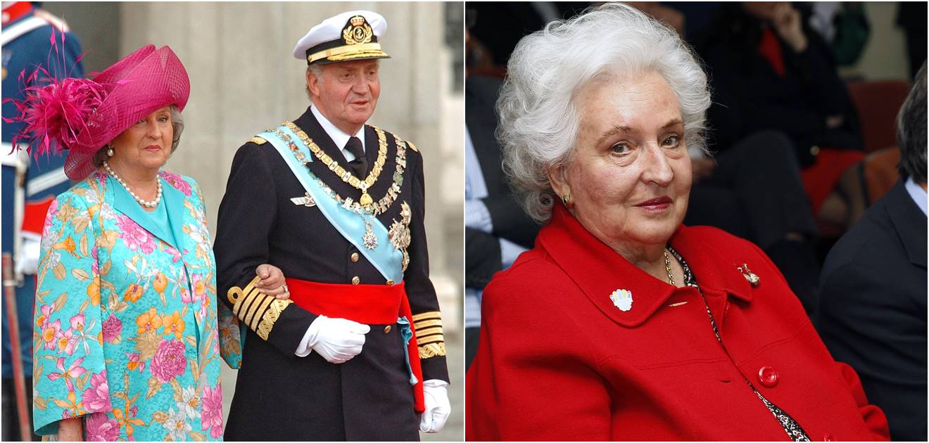 La tía del rey Felipe de España, Pilar de Borbón y Borbón, murió víctima de cáncer