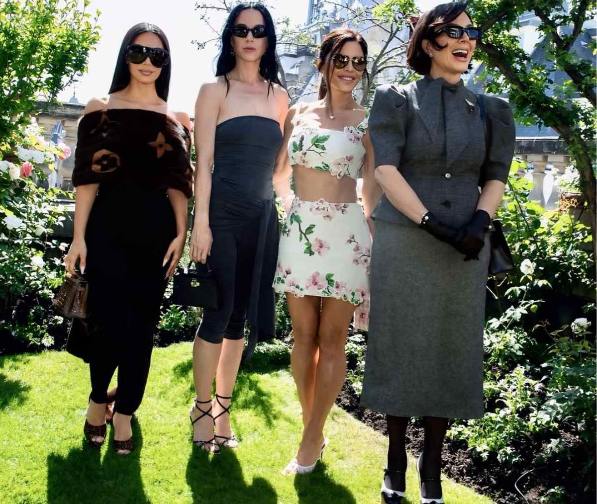 Lauren Sánchez junto a Kim Kardashian, Katy Perry y Kris Jenner / Foto: Instagram @krisjenner