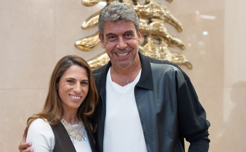 Arturo Elias Ayub junto a Johanna Slim / Foto: Heptor Arjona para Clase