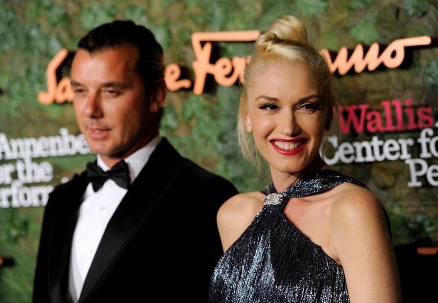 Gavin Rossdale y Gwen Stefani (Foto: AP)