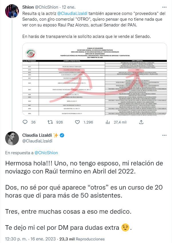 "Mantengo a mis hijos al 100 por ciento, ni los chicles me colaboran del otro lado", Claudia Lizaldi