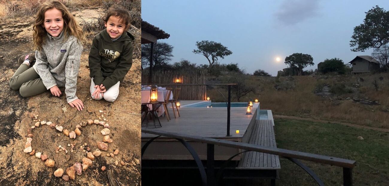 Liliana  Melo de Sada y Federico Sada, un espectacular viaje familiar por África