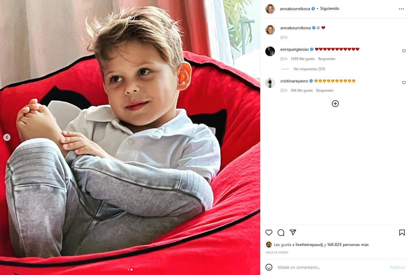 ¡Qué grandes están! Los mellizos de Enrique Iglesias y Anna Kournikova cumplen 4 años