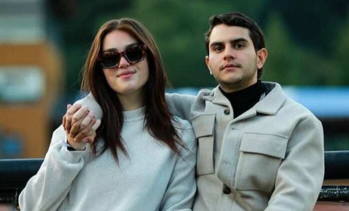 El novio de Emily Cinnamon, hija de Saúl 'Canelo' Álvarez, se tatúa sus ojos