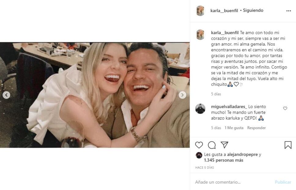 Así se despidió la novia de Aristóteles Sandoval