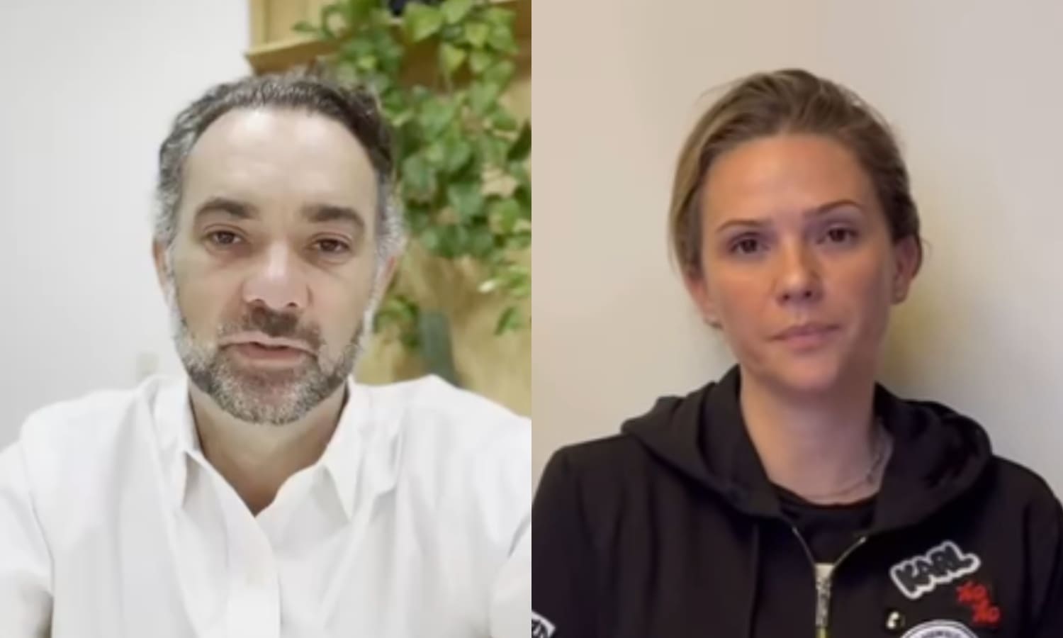 Regina Seemann acusa a Guillermo Sesma de violencia familiar, él responde