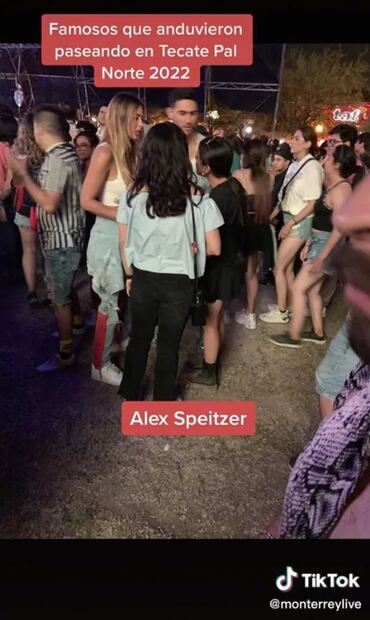 Alejandro Speitzer y Shannon de Lima estuvieron juntos en Pa’l Norte