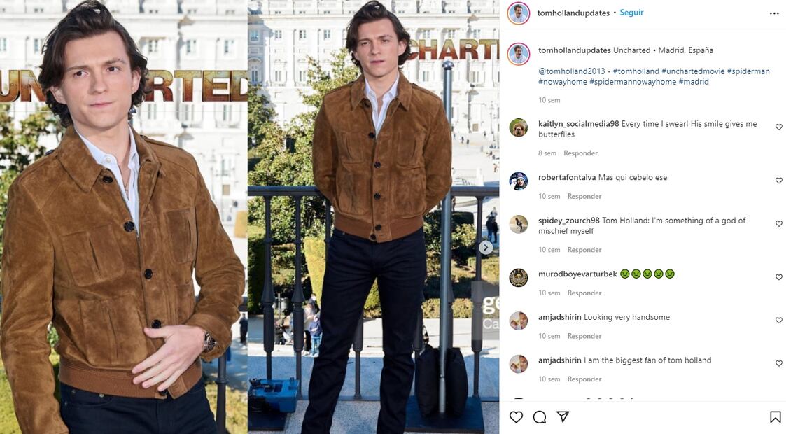 Tom Holland, todo sobre la evolución de sus looks: de botas y jeans a Prada