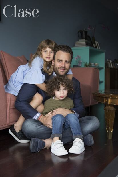 Max Villegas, el gran papá de Victoria y Olivier 
