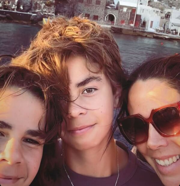 Los hijos de Paola Rojas posaron felizmente con ella durante sus paradisiacas vacaciones / Foto: Instagram