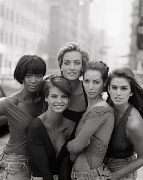 Naomi Campbell, Linda Evangelista, Tatjana, Christy y Cindy Crawford / EFE