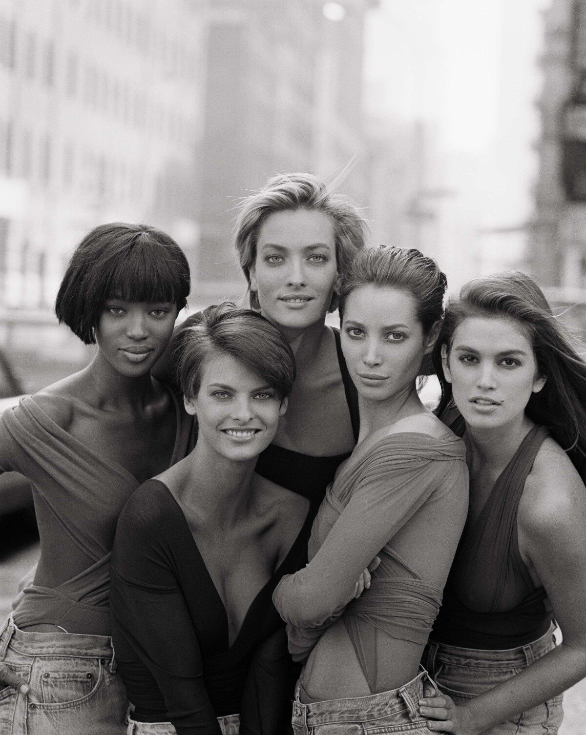 Naomi Campbell, Linda Evangelista, Tatjana, Christy y Cindy Crawford / EFE