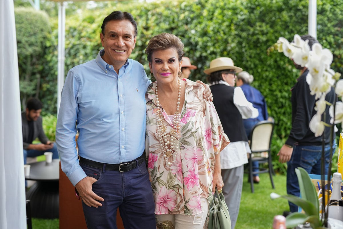 Martín Zubieta y Silvia Ramos. (Foto: Leonardo Gómez)