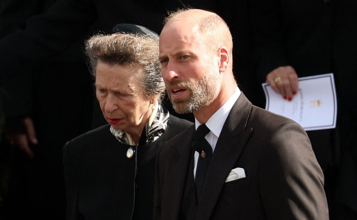 La princesa Ana y el príncipe William. (Foto: AFP)