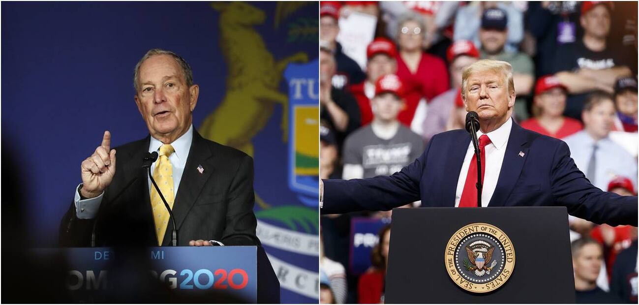Mike Bloomberg, el candidato favorito del actor Kirk Douglas