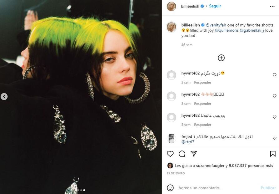 Billie Eilish confesó que fue adicta a la pornografía a los 11 años