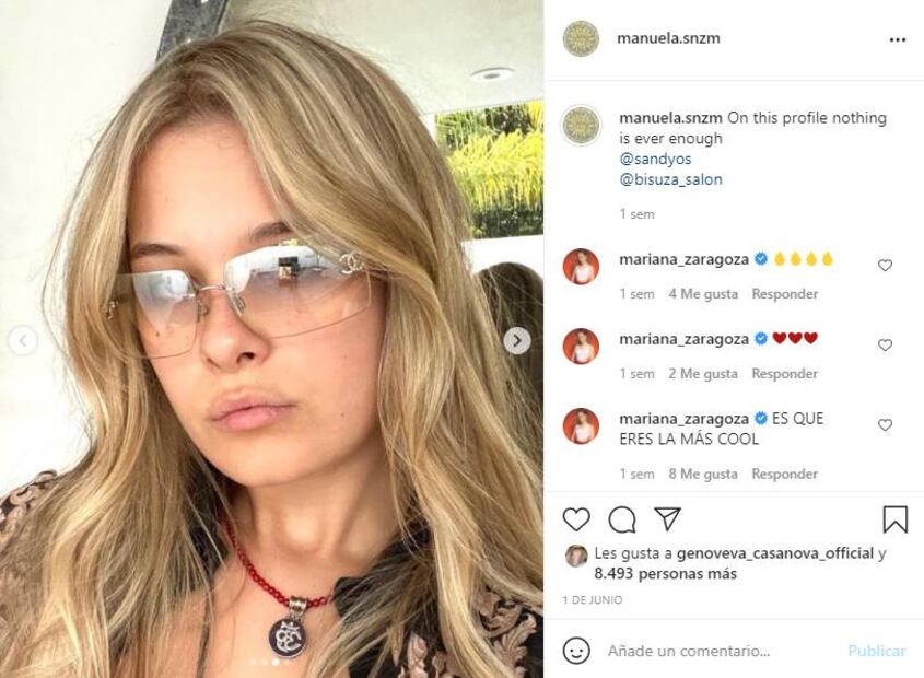 Manuela, hija de Alejandro Sanz, impacta con cambio de look ¡es igualita a Jaydy Michel!