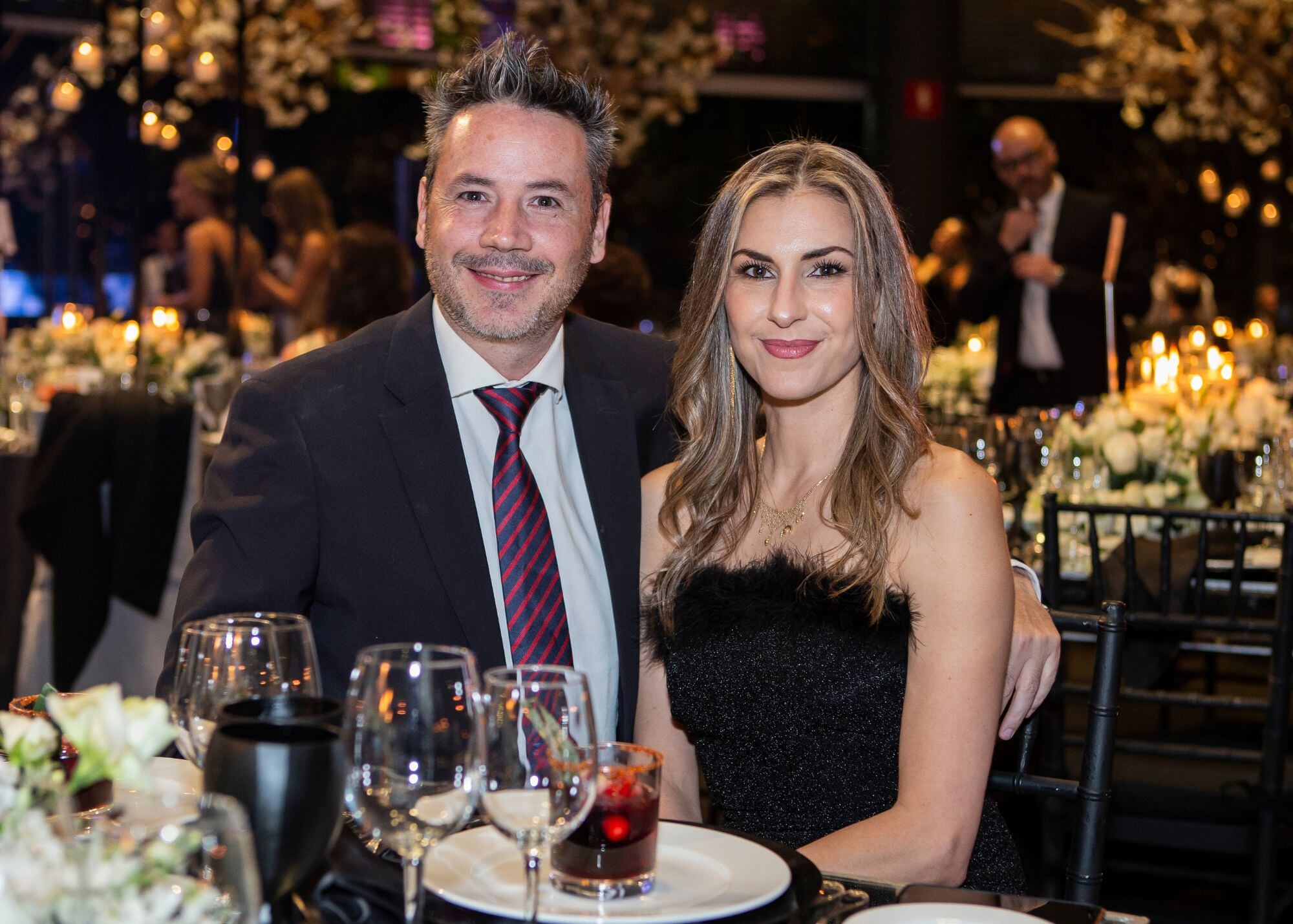 Luis de Llano Jr. y Mónica Musi. (Foto: Esteban Torreblanca)