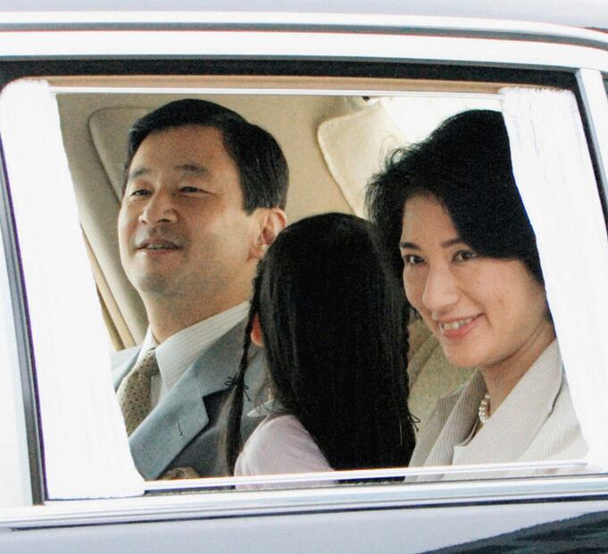 Masako en su primera aparición a solas y en público 
