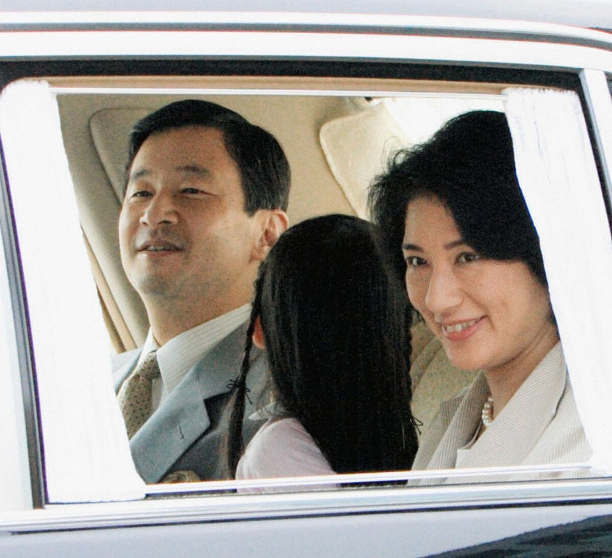 Masako en su primera aparición a solas y en público 