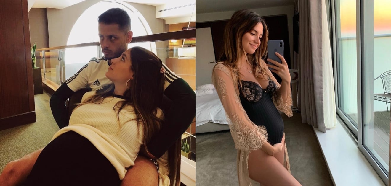 Foto: Omg! Cómo ha crecido el baby bump de Sarah Kohan, esposa de 'Chicharito' Hernández