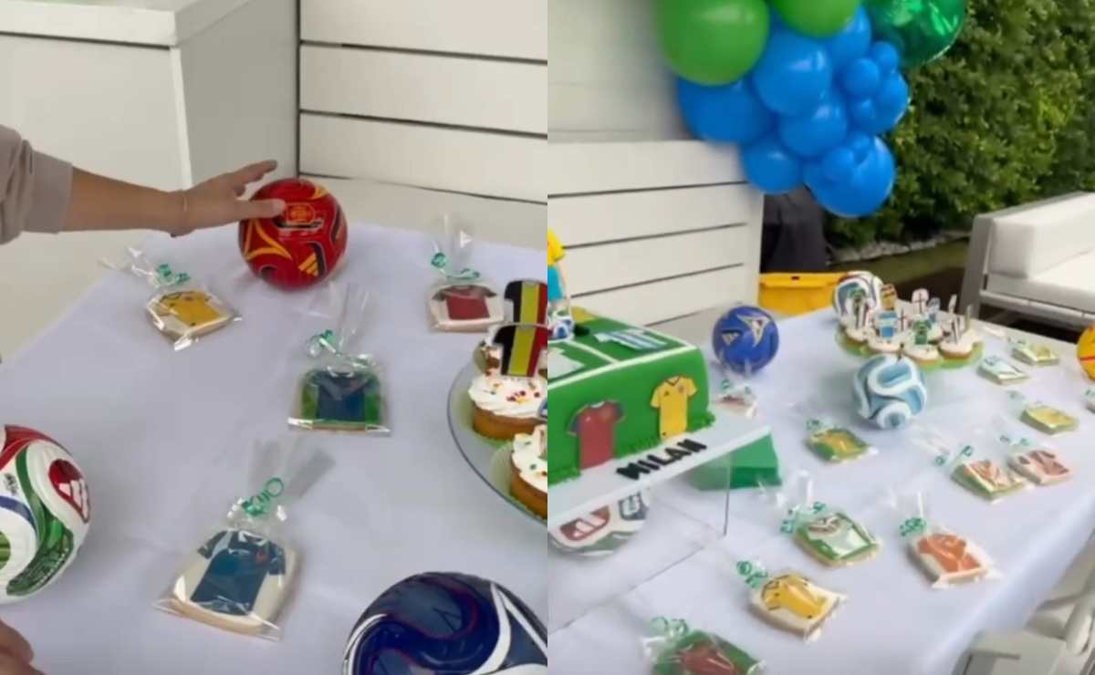 Así fue la fiesta de cumpleaños de Milan, hijo de Shakira / Foto: Instagram @shakira