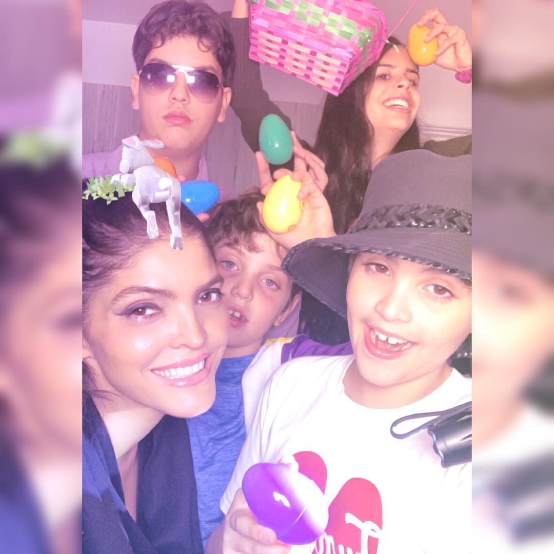 Foto: Así fue el encuentro de Miley Cyrus con Ana Bárbara