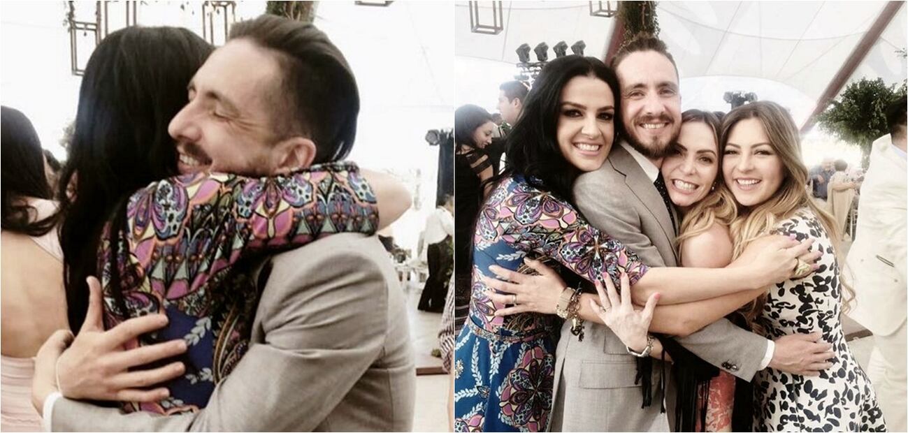La boda civil de Oscar Schwebel y Gina Castellanos