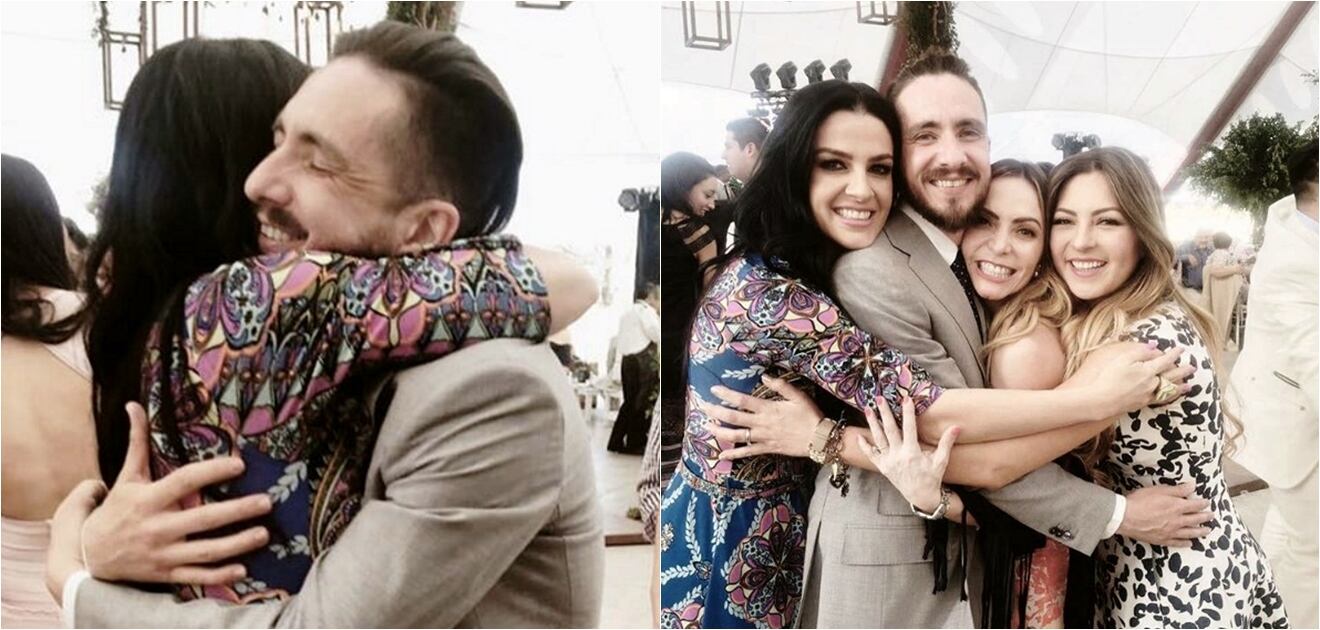La boda civil de Oscar Schwebel y Gina Castellanos